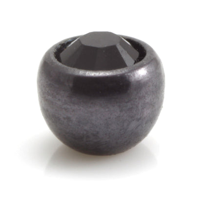 PVD Black Ti Micro Gem Ball