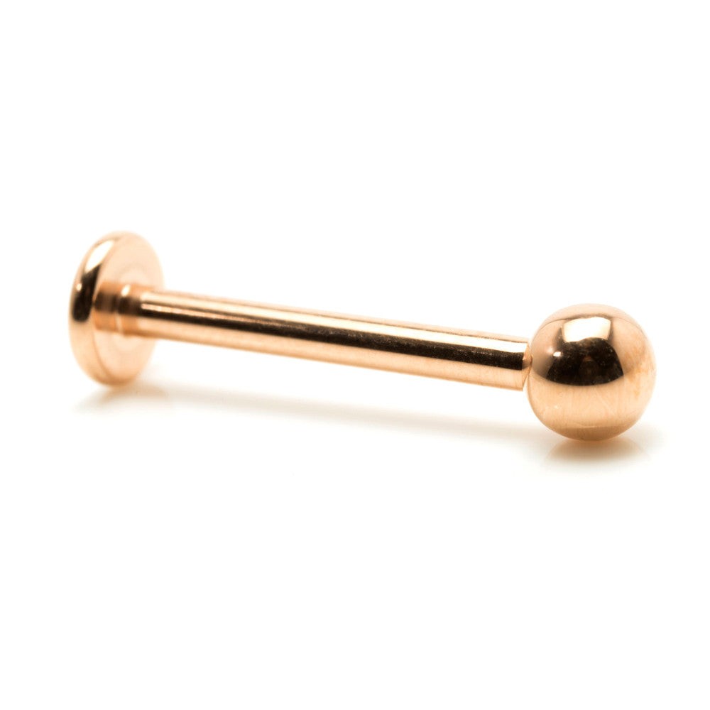 Rose Gold Titanium Micro Labrets