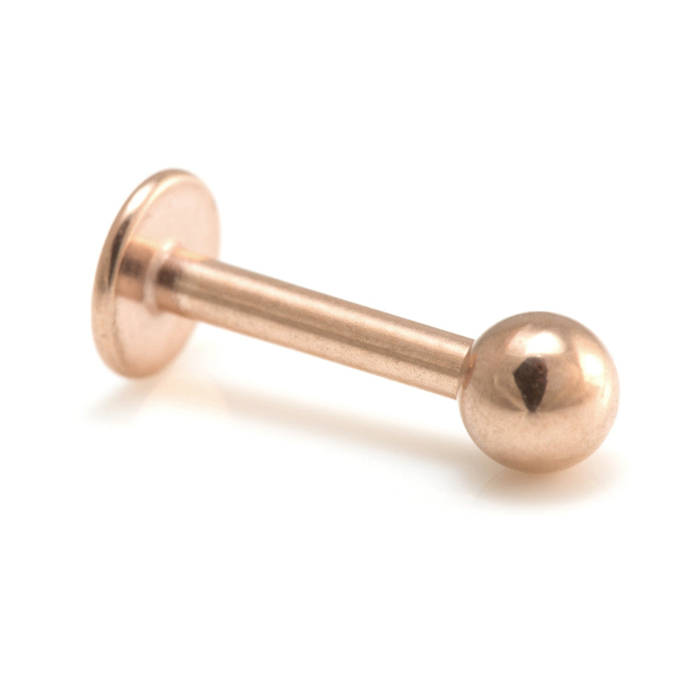 Rose Gold Steel Micro Labrets