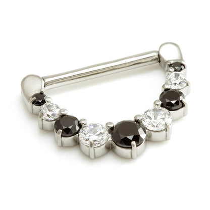 Round Gem Nipple Clicker