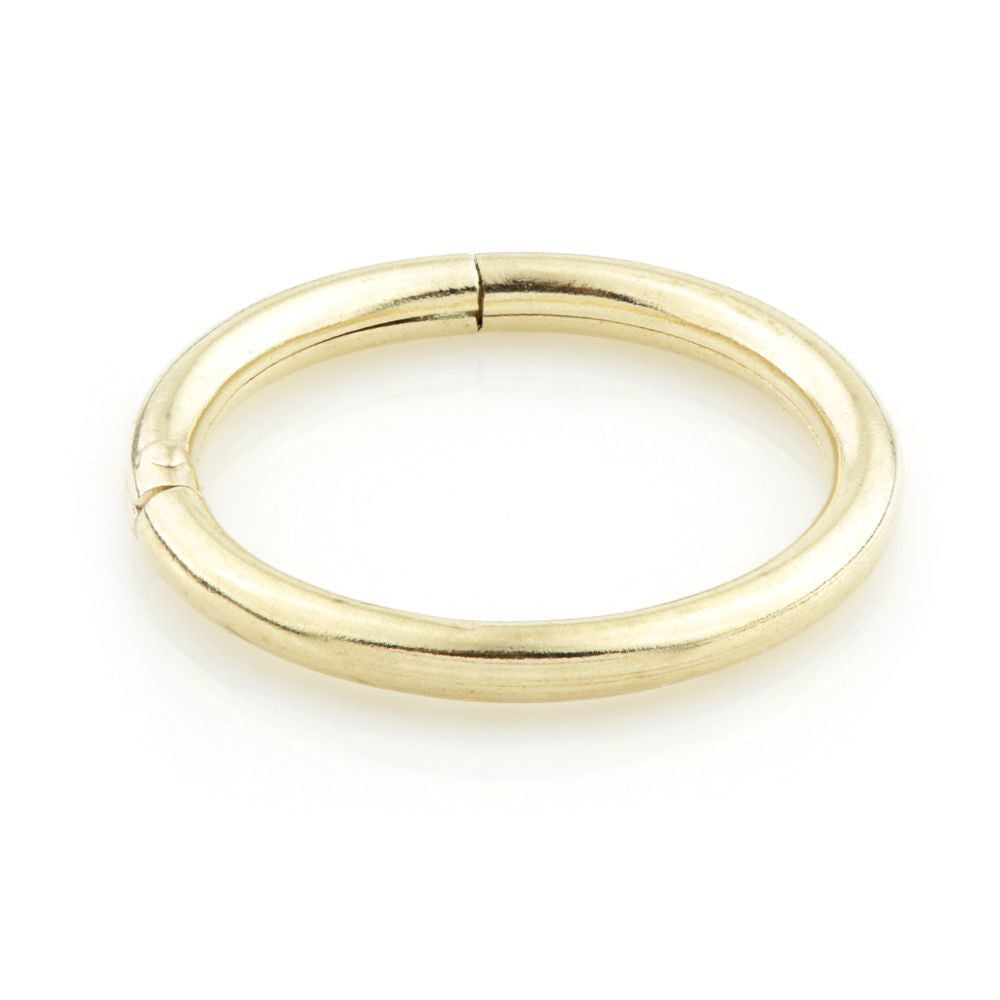 Solid 14ct Gold Hinge Segment Ring