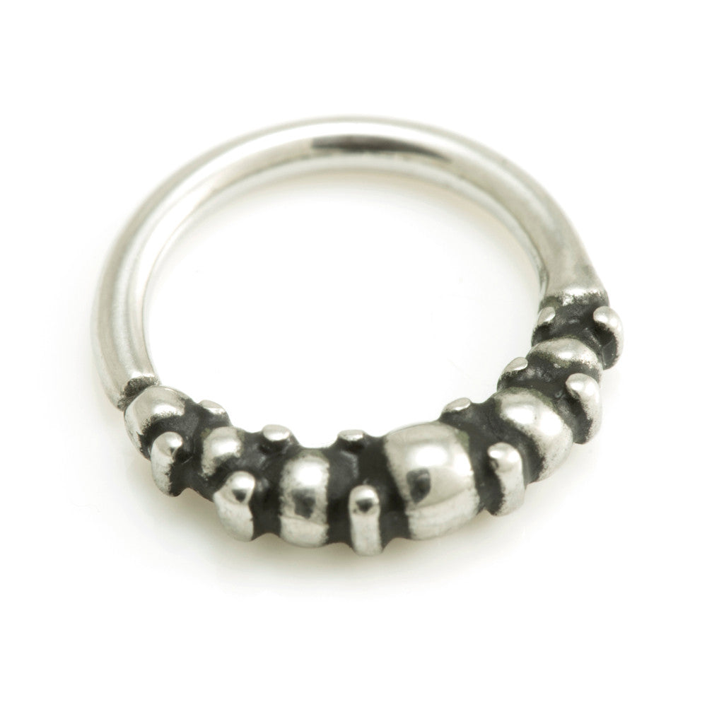 Steel Ball Seamless Ring