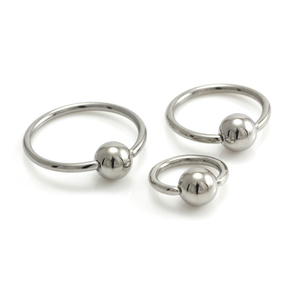 Steel BCR with Steel Ball - 1mm