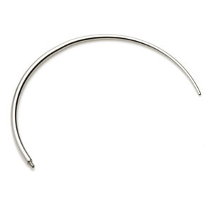 Steel Curved Guide Pin - Threaded