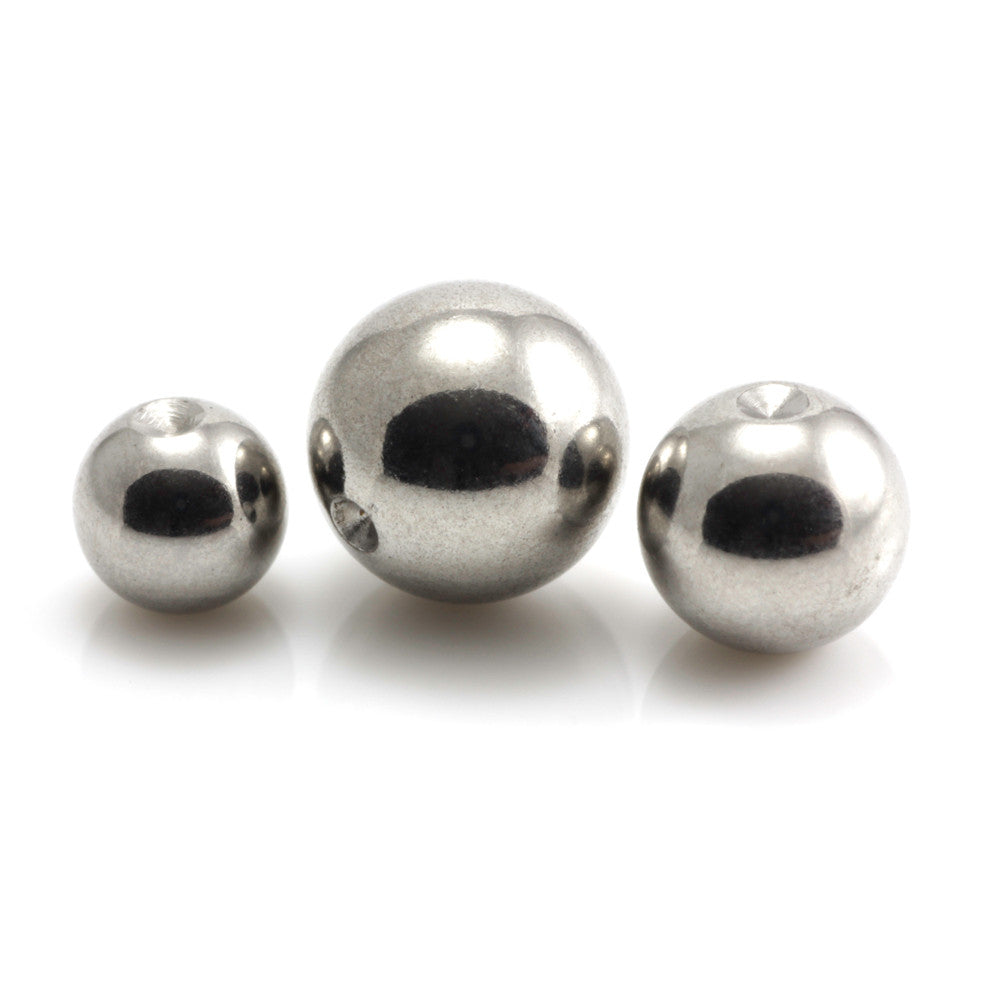 Steel External Thread Clip in Ball