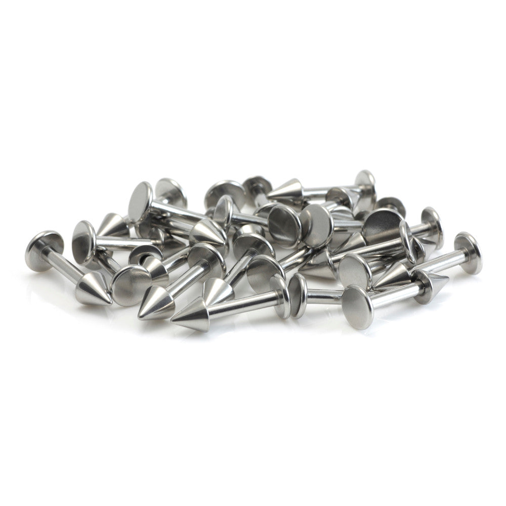 Steel External Thread Cone Labret