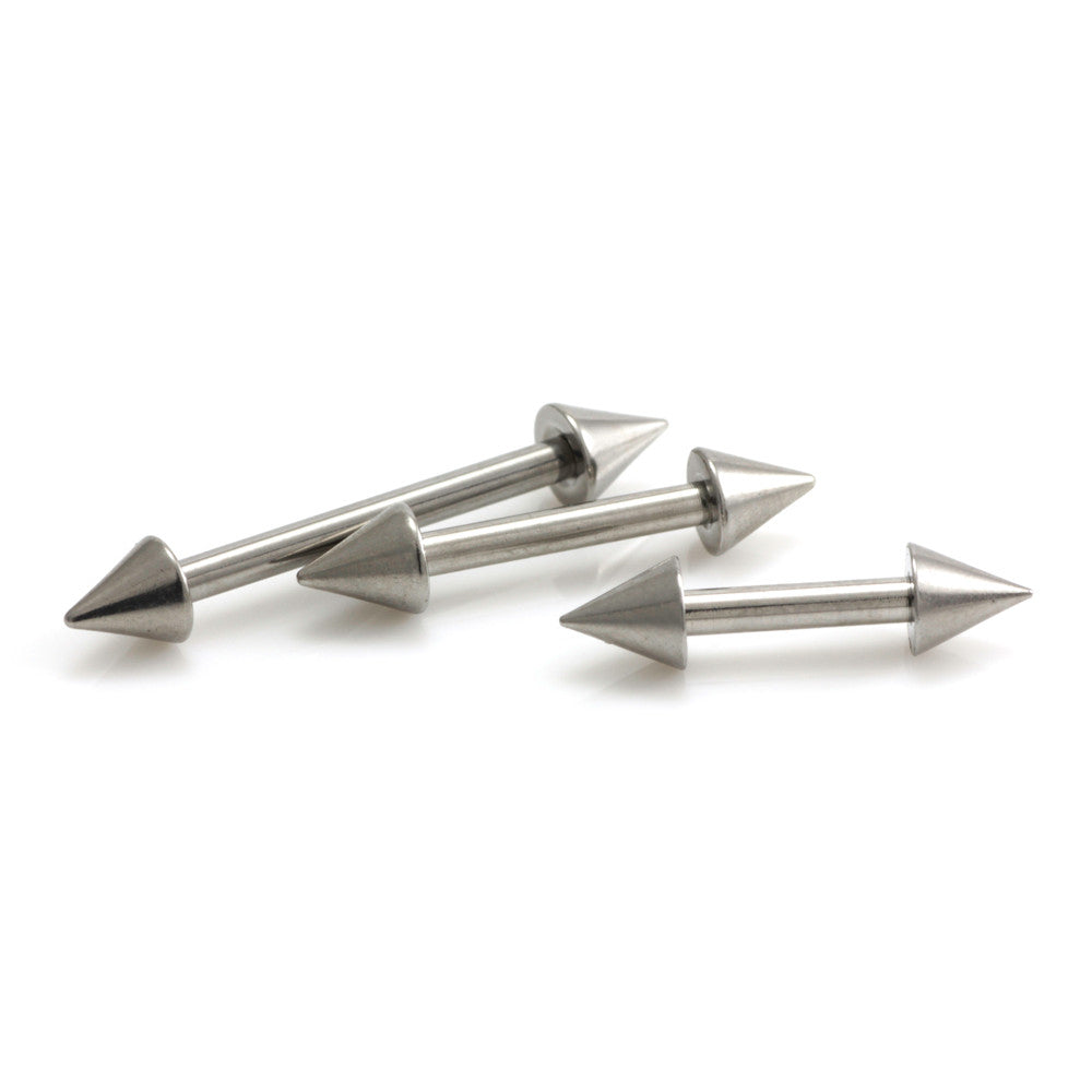Steel External Thread Micro Cone Barbell