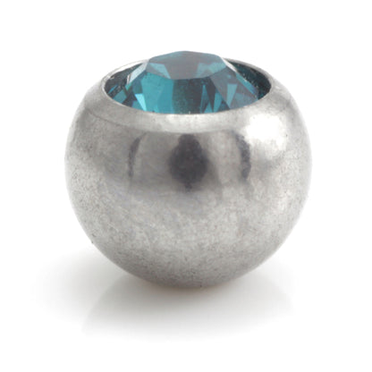 Steel External Thread Screw Gem Ball