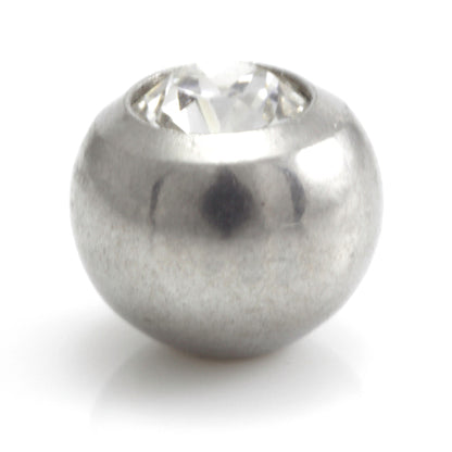 Steel External Thread Screw Gem Ball