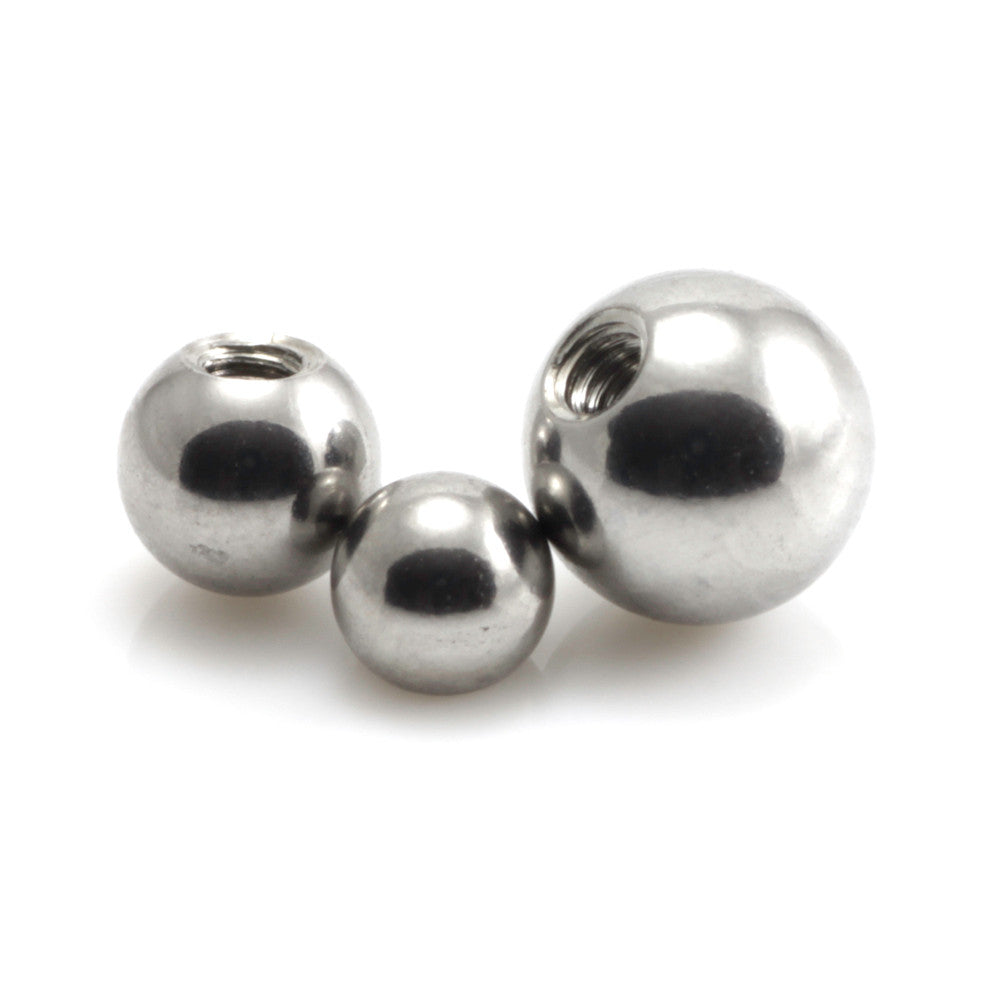 Steel External Thread Micro Screw Ball