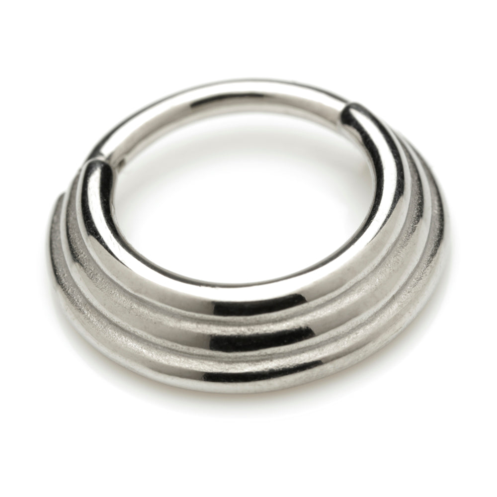 Steel Hinged Graduated Banded Ring
