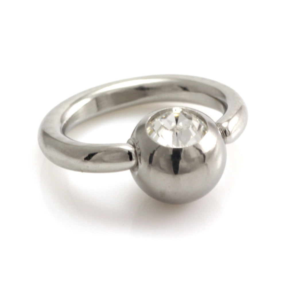 Steel Micro BCR with Gem Ball 1.2mm