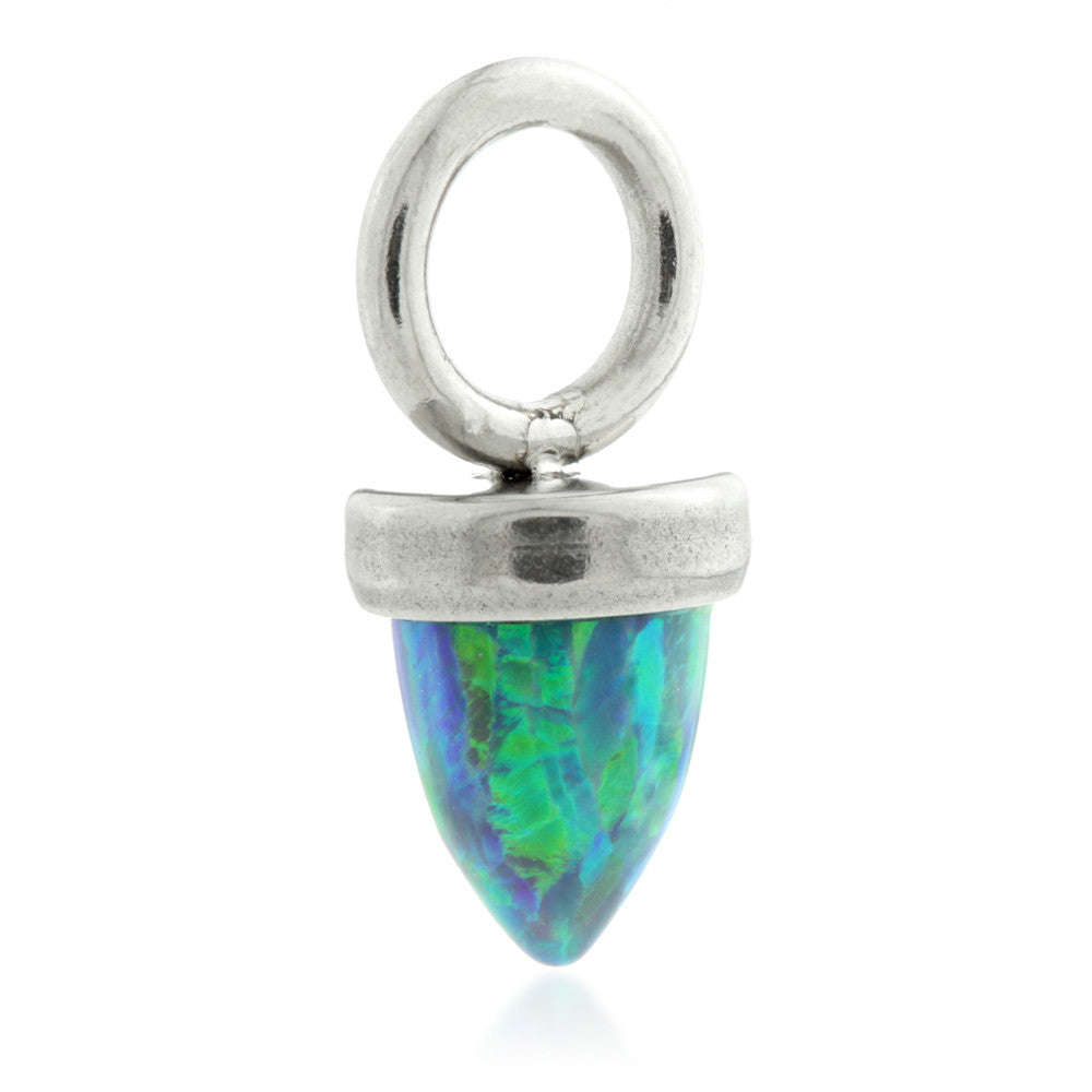 Steel Opal Pendent