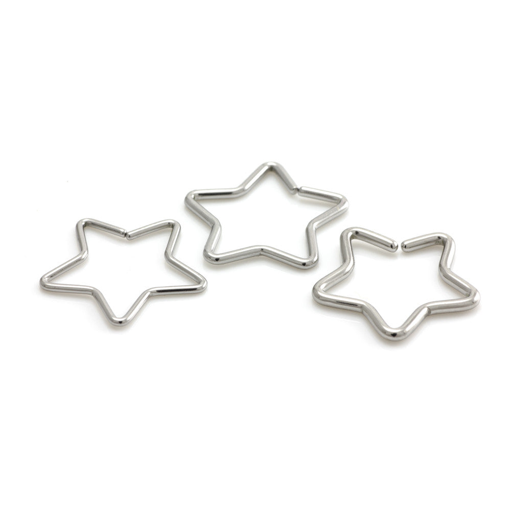 Steel Star Ring