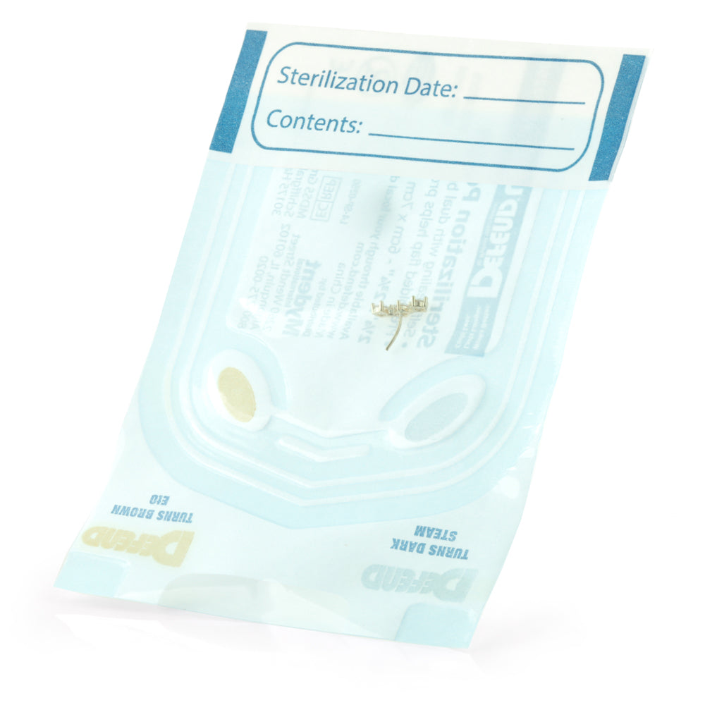 Sterile - TL - 14ct Gold Triple Gem Threadless Attachment (sold individually)