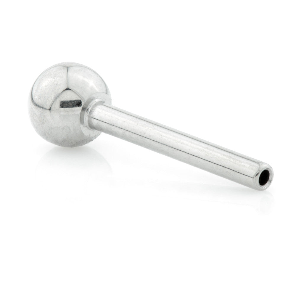 Threadless Ti Barbell Stem with Fixed Ball