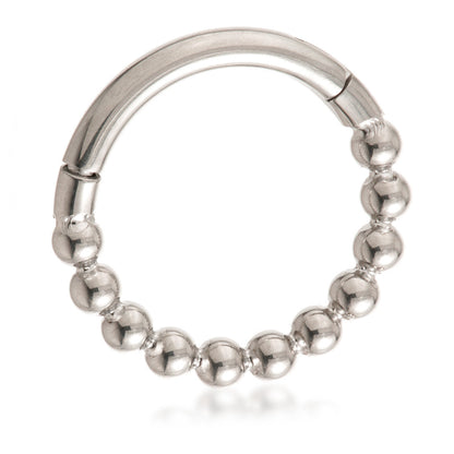 Ti Couture Bubble Hinge Ring