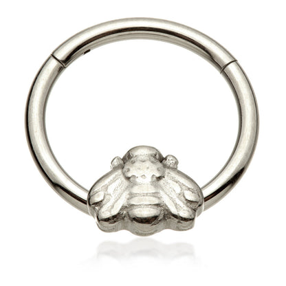 Ti Couture Front Facing Bumblebee Hinged Ring