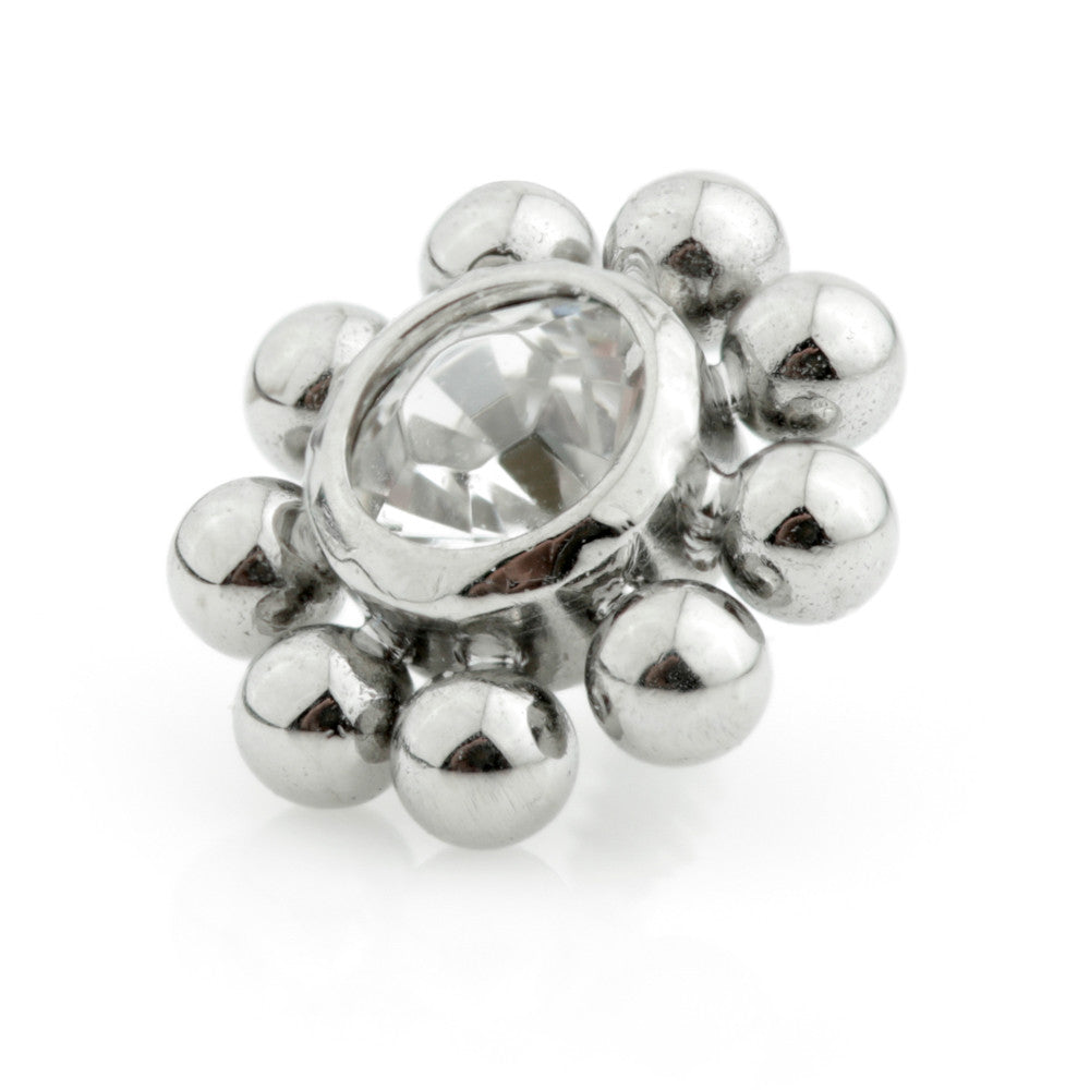 Ti Couture Internal Gem Attachment (0.8mm thread)