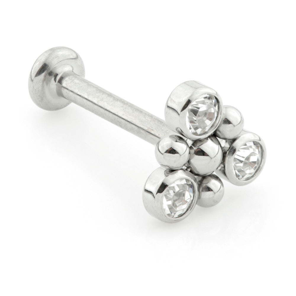 Ti Couture Internal Labrets Gem Dot 3mm Base