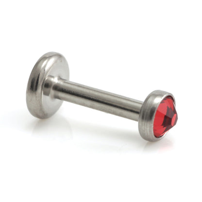 Ti Couture Internal Titanium Gem Disk Micro Labret