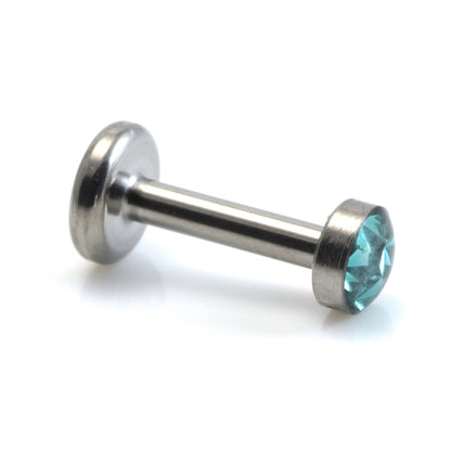 Ti Couture Internal Titanium Multi Gem Disk Micro Labret