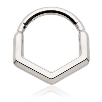 Ti Couture Pentagonal Hinged Ring