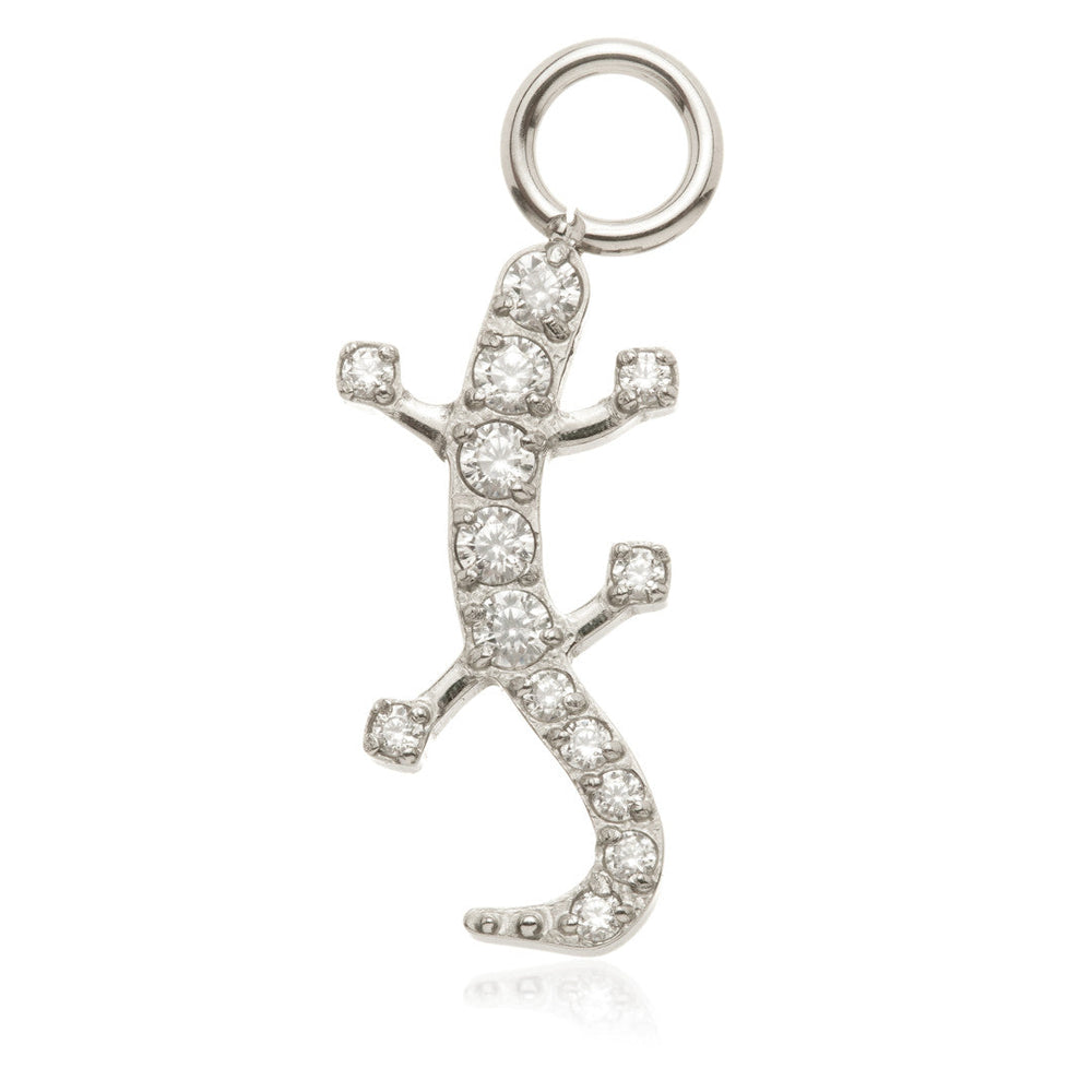 Ti Gecko Charm