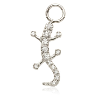 Ti Gecko Charm