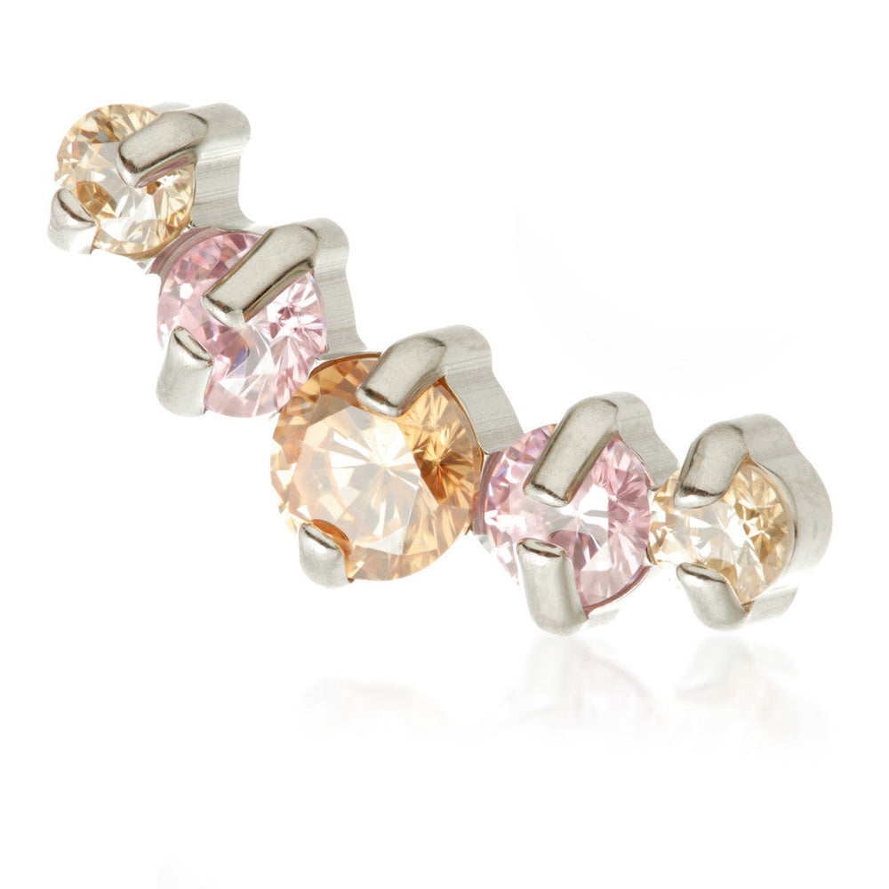 Ti Internal 5 Gem Prong Set Attachment