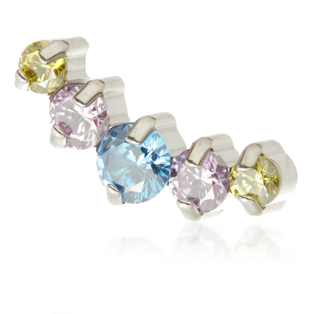 Ti Internal 5 Gem Prong Set Attachment