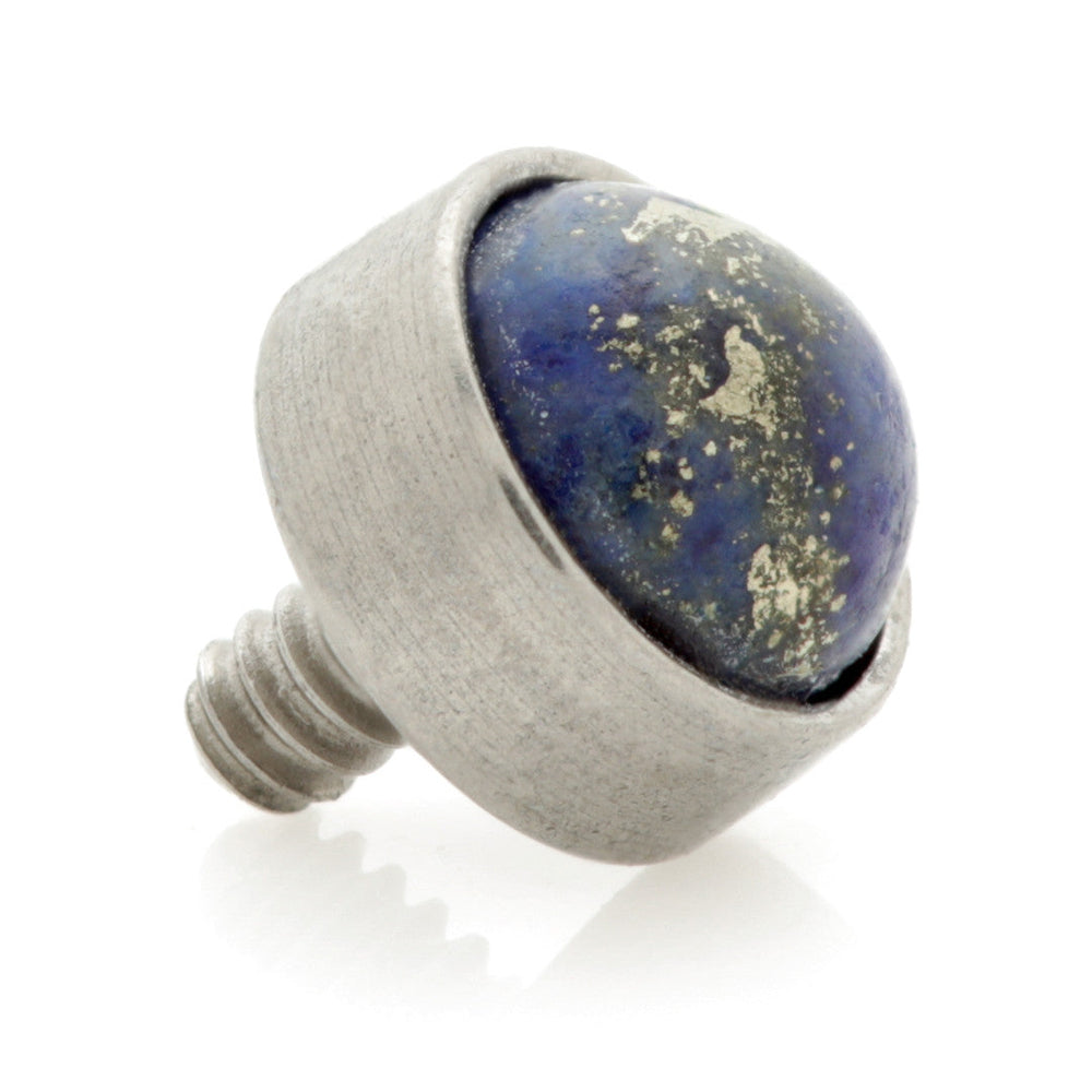Ti Internal Bezel Set with Lapis Stone Attachment