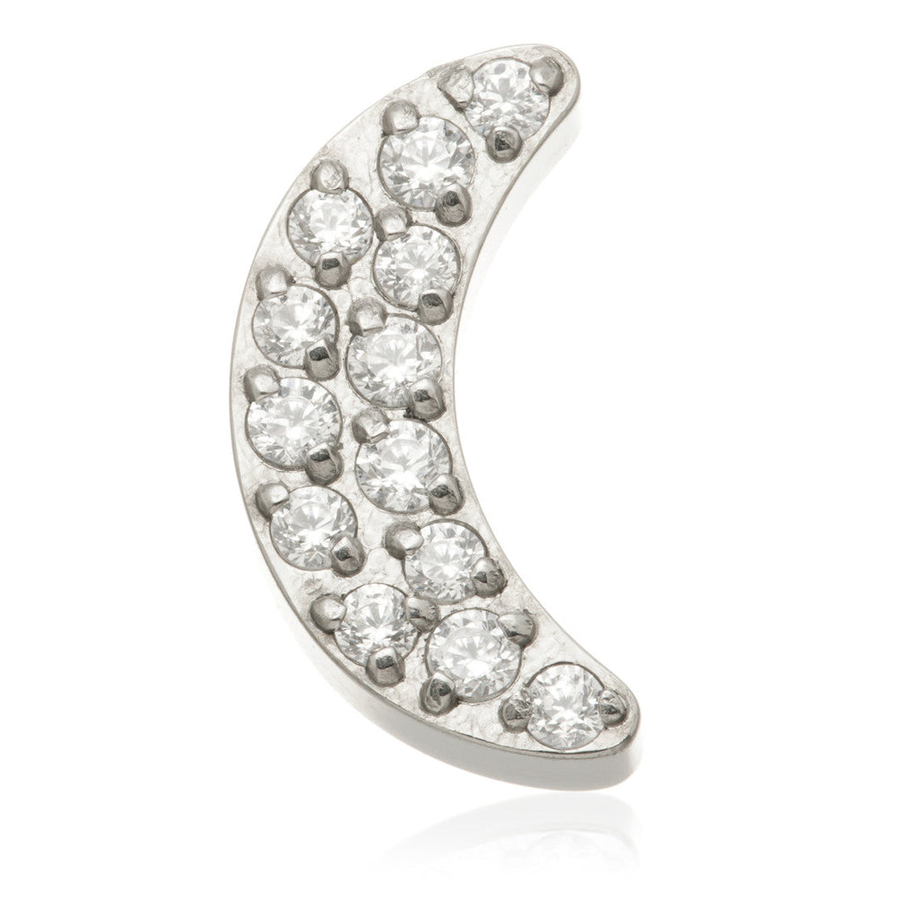 Ti Internal Jewelled Moon Attachment