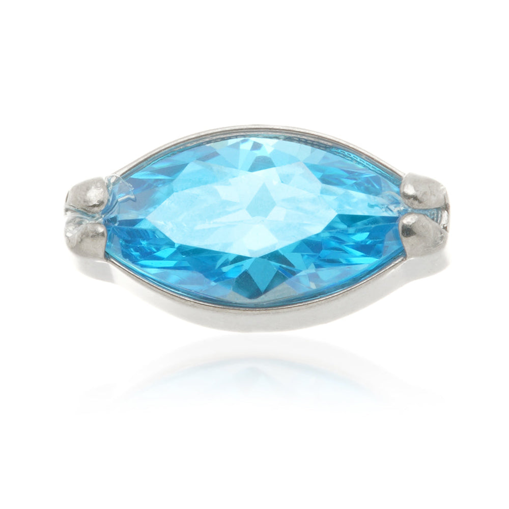 Ti Internal Marquise Gem Attachment