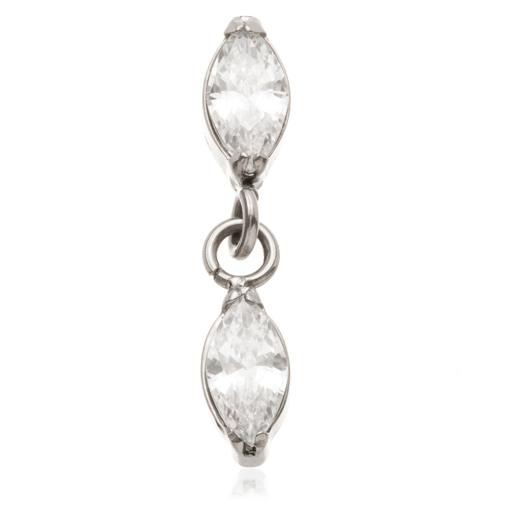 Ti Internal Marquise with Dangling Marquise Attachment