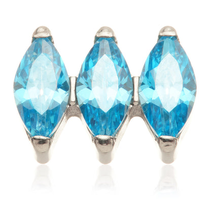 Ti Internal Parallel Jewel Marquise Attachment