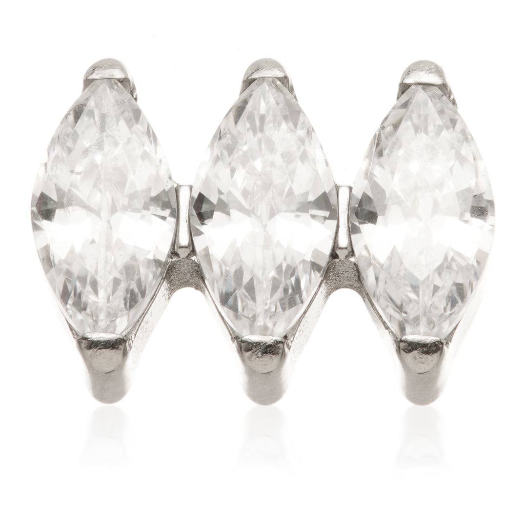 Ti Internal Parallel Jewel Marquise Attachment