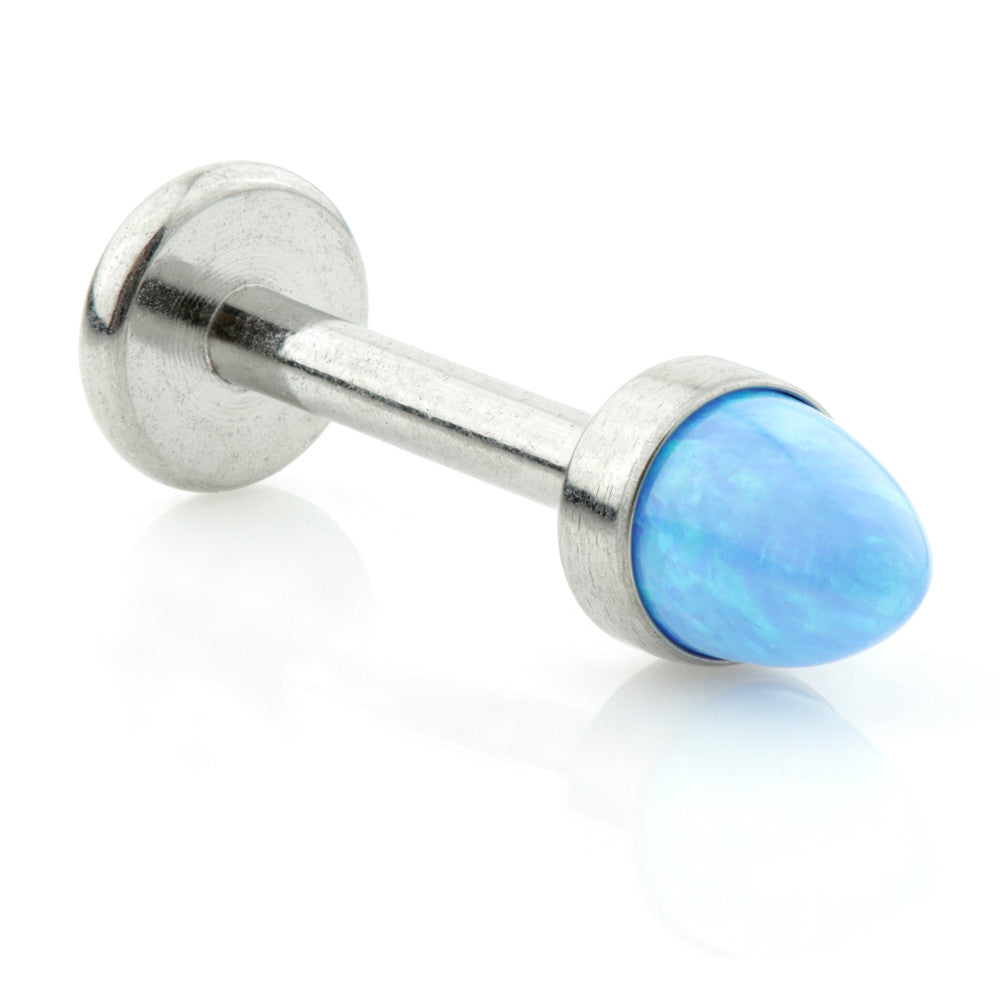 Ti Internal Thread Opal Cone Micro Labret - 1.2mm
