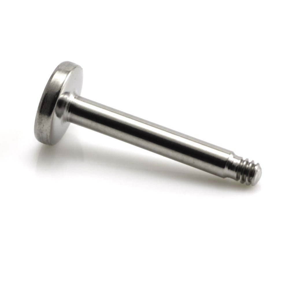 Titanium External Thread Small Base Micro Labret Stem