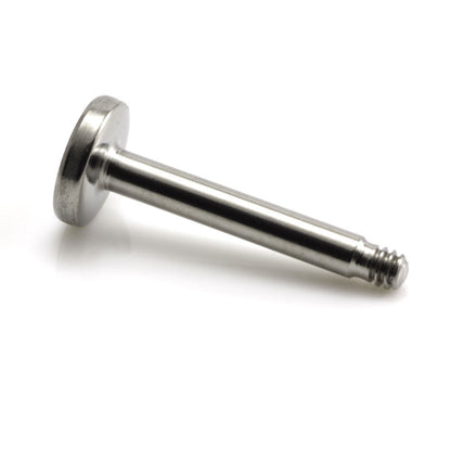 Titanium External Thread Small Base Micro Labret Stem