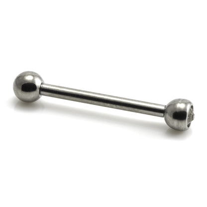 Ti Micro Single Gem Barbell