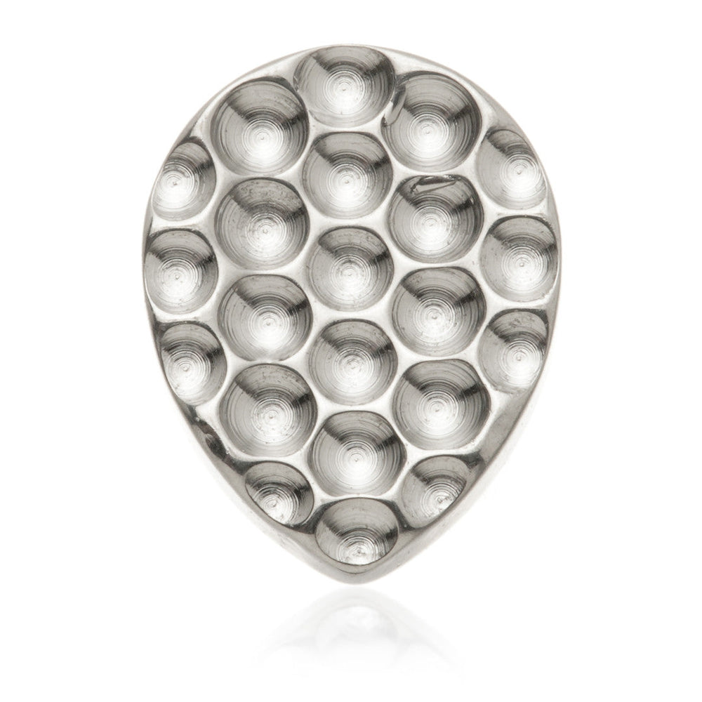 Ti Threadless Hammered Egg Attachment
