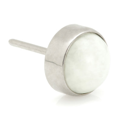 Ti Threadless Moonstone Bezel Attachment