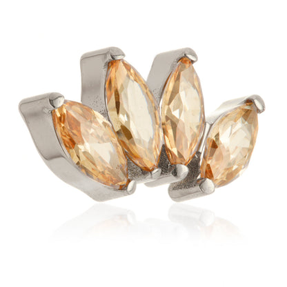 Ti Threadless Prong Set Marquise Attachment