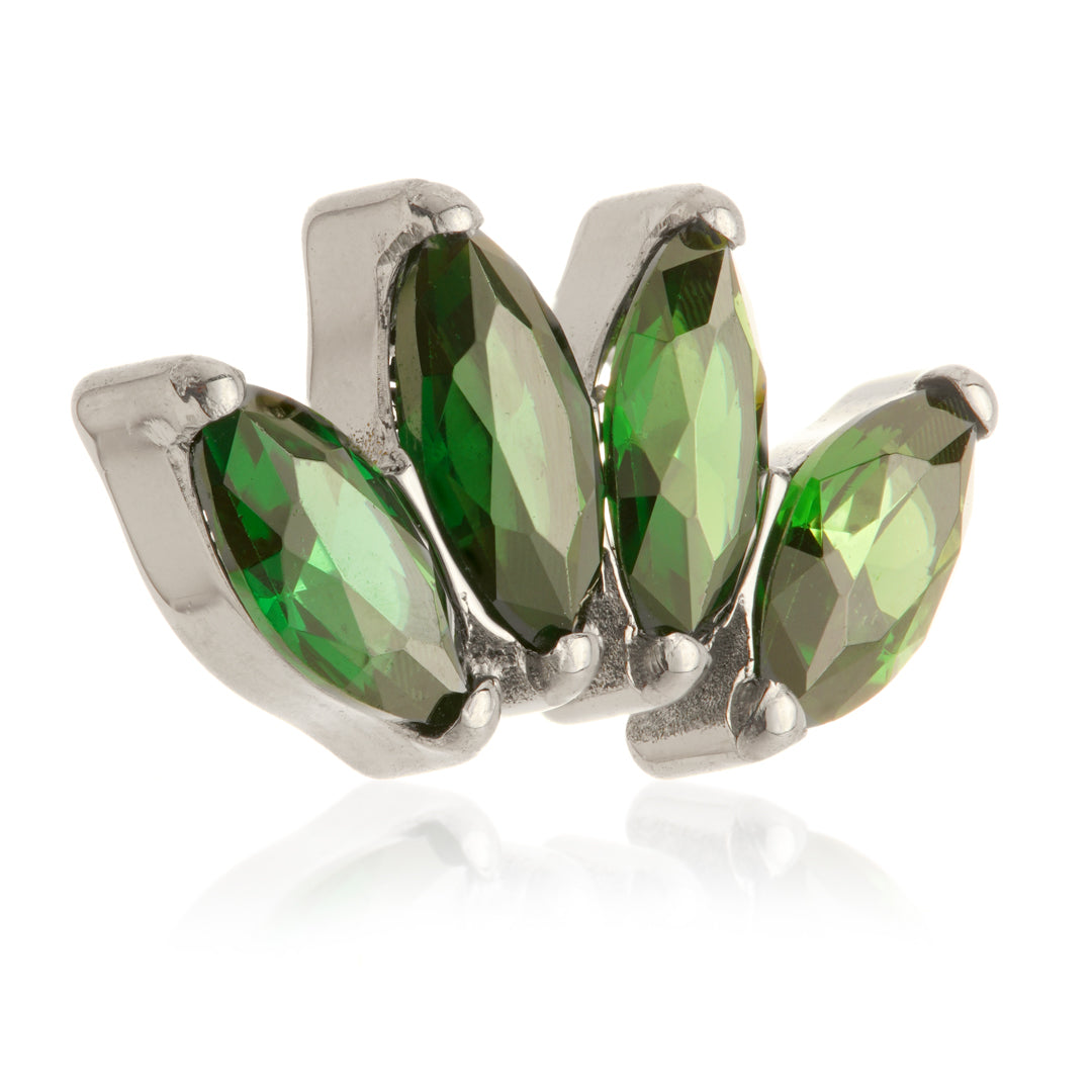 Ti Threadless Prong Set Marquise Attachment