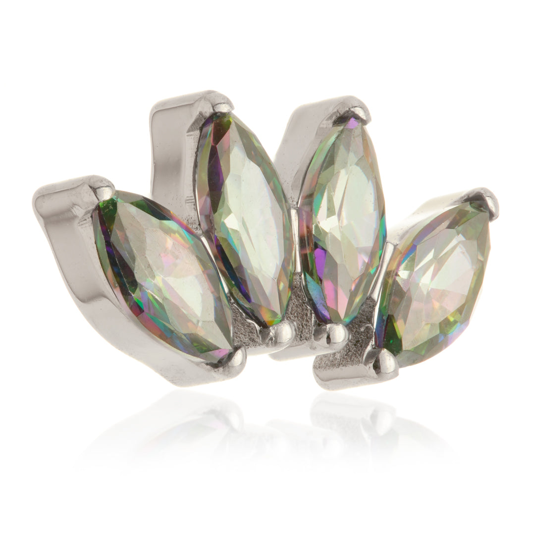 Ti Threadless Prong Set Marquise Attachment