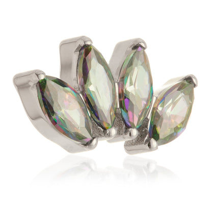 Ti Threadless Prong Set Marquise Attachment