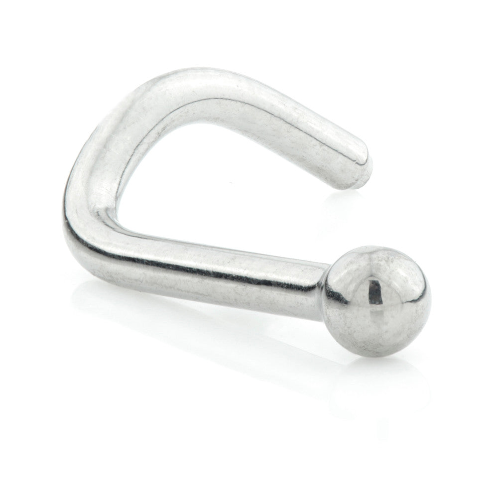 Titanium Ball Nose Stud Extra Long Length UK Made
