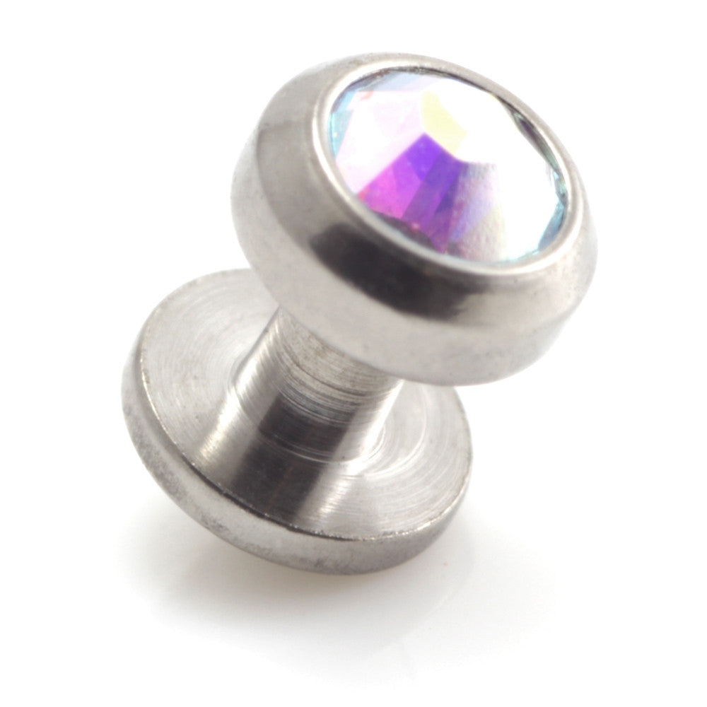 Titanium Dermal Jewelled Skin Diver