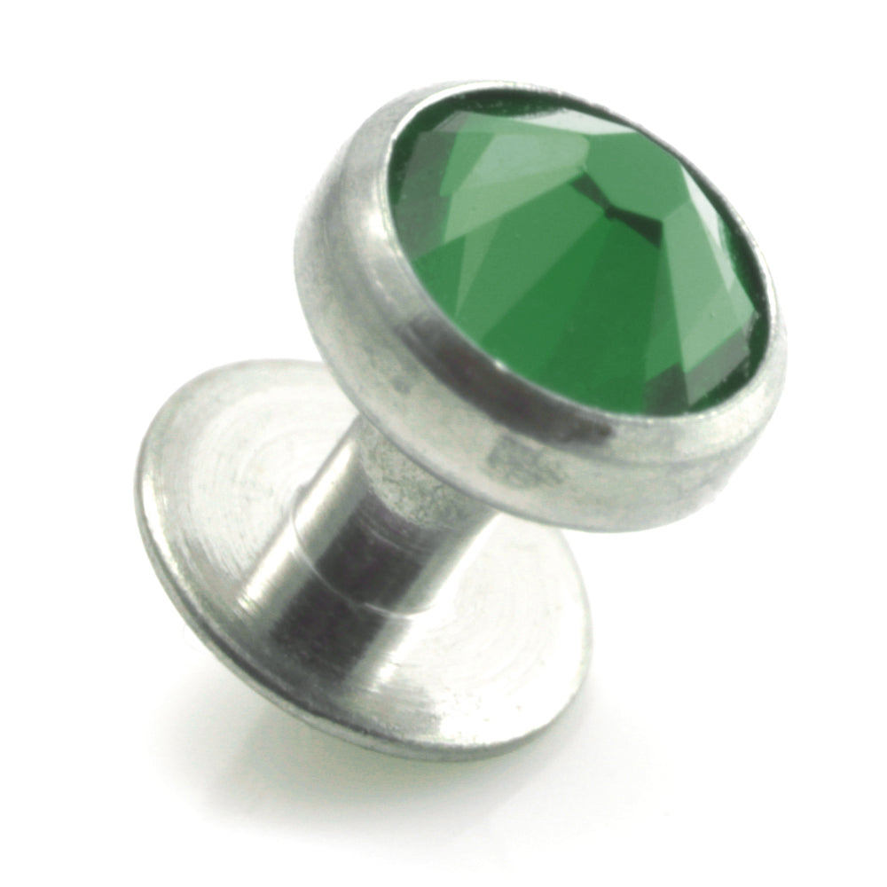 Titanium Dermal Jewelled Skin Diver